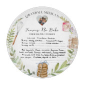 手書きレシピ記念 カッティングボード (正面)