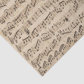 手書きヴィンテージシート音楽ティッシュペーパー 薄葉紙 (詳細)