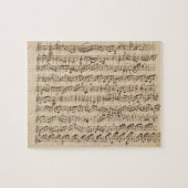 手書きヴィンテージシート音楽パズル ジグソーパズル (横)