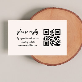 手書きヴィンテージフランスのブラックお洒落結婚ズ エンクロージャーカード