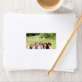 手書き信じ |休日の写真住所 シール (インサイチュ)