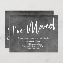 手書き入力のグレーの発グランジ表 招待状