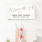 手書き入力の愛情のある金ゴールドタイポグラフィ 横断幕 (インサイチュ)