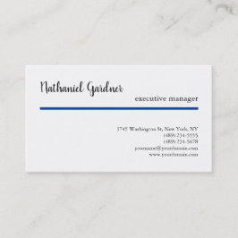 手書き入力プレーンクリエイティブのミニマルモダンリスト 名刺