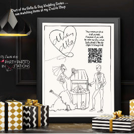 手書き共有愛を願う善意のサイン ポスター