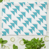 手書き十字矢印パターン キッチンタオル (折り畳み)