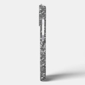 手書き名グラファイトダイヤモンドグリッタールック Case-Mate iPhoneケース (裏面 / 左)