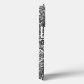 手書き名グラファイトダイヤモンドグリッタールック Case-Mate iPhoneケース (裏面 / 右)