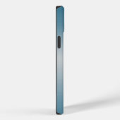 手書き名ブルーメタルグリッタールック13 Case-Mate iPhoneケース (裏面 / 右)