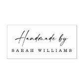 手書き名前をカスタムするエレガントスクリプト ラバースタンプ (インプリント)