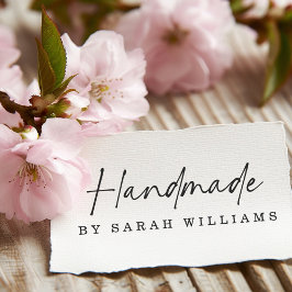 手書き名前をカスタムするモダンスクリプト ラバースタンプ