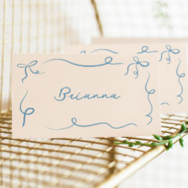 手書き四角形枠座席表 プレイスカード