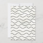 手書き婚約パーティ 招待状 (裏面)