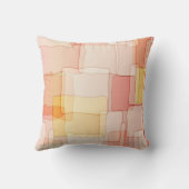 手書き幾何学模様抽象芸術アメリカンMoJoピル クッション (裏面)