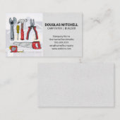 手書き建築ツール | 家の背景 名刺 (正面/裏面)