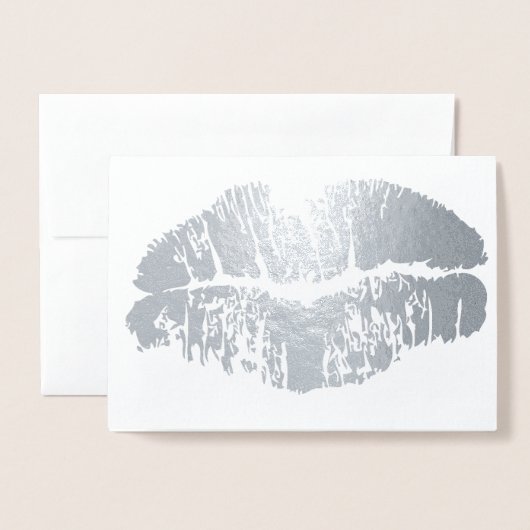 手書き愛とスクリプ感謝していト・オーバーレイ・コラージュ 箔カード (裏面封筒付き)