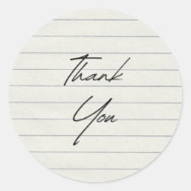 手書き感謝の裏地紙