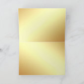 手書き感謝メッセージ エレガント ゴールド テンプレート (内部)