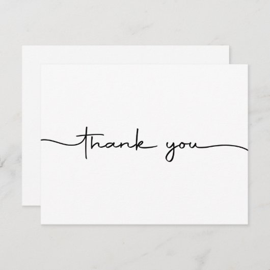 手書き感謝 (正面/裏面)