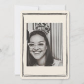 手書き手書きファンキーブライダルブランチ 招待状 (裏面)