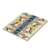 手書き抽象芸術パターン タイル (側面)