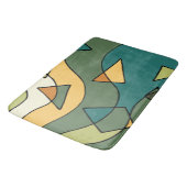 手書き抽象芸術ヴィンテージデザイン バスマット (アングル)