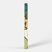 手書き抽象芸術ヴィンテージデザイン SAMSUNG GALAXYケース (右側面)