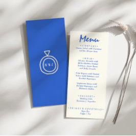 手書き描レトロブライトユニークズ結婚リングや輪 メニュー