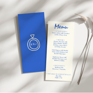 手書き描レトロブライトユニークズ結婚リングや輪 メニュー