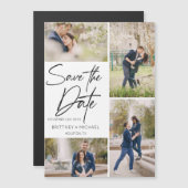 手書き文字のコラージュ日付の保存 (正面/裏面)