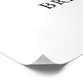 手書き文字エレガントなウェディングウェルカムサイン ポスター (角)