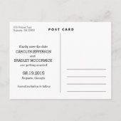 手書き日付葉書の保存 案内ポストカード (裏面)