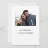 手書き書き2写真Save The Date (裏面)