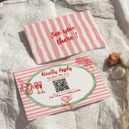 手書き書フ予測できなレームQRコード結婚s 出欠カード