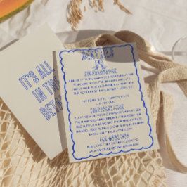 手書き書Scribbleの結婚詳細 エンクロージャーカード