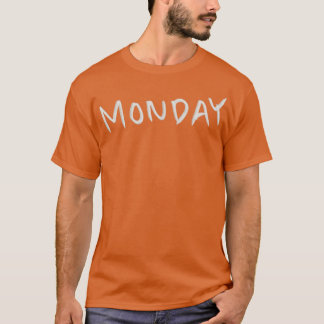 手書き月曜日 Tシャツ