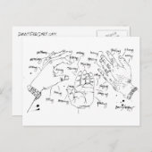 手書き機能はがき ポストカード (正面/裏面)