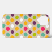 手書き水玉模様パターン Case-Mate iPhoneケース (裏面 (横))