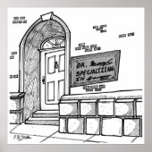 手書き漫画2059 ポスター (正面)