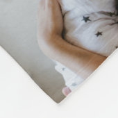 手書き私たちはあなたを愛するママ9写真  フリースブランケット (角)