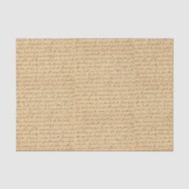 手書き筆記体スクリプト 薄葉紙