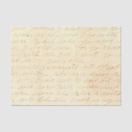 手書き筆記体 薄葉紙