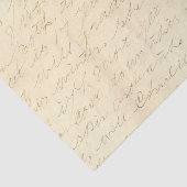 手書き筆記体 薄葉紙 (詳細)