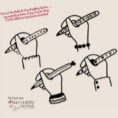 手書き結婚のテーブル番号 テーブルナンバー