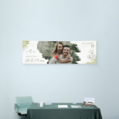 手書き結婚の 横断幕 (トレードショー)