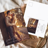 手書き結婚式の日付写真の保存シンプル方法 ポストカード