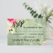 手書き絵を描フローラグリーンウッドソングの要求 出欠カード (スタンド正面)