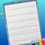 手書き練習シーモダントの青い水色 ノートパッド<br><div class="desc">学生と大人は、青い水色の背景を持つフルサイズの紙パッドで、プリントと草書の両方の手書きを練習することができる。各ページには6行書があり、小文字と大文字をすべて練習するためのエクステンダ下降行がある。家庭素晴らし学校、宿題、仕事、家、教室の場合。</div>