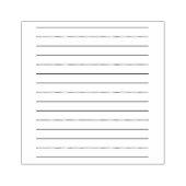 手書き練習行 ラバースタンプ (インプリント)