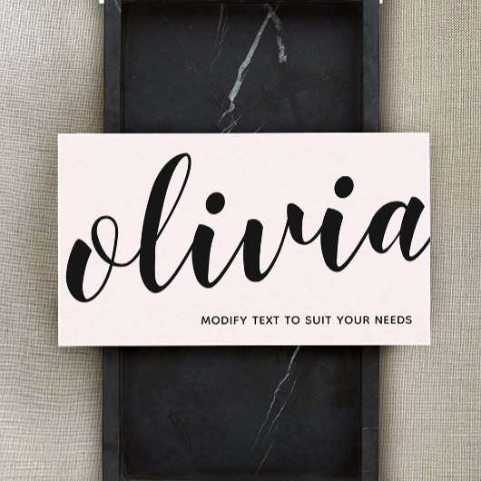 手書き署名スクリプトピはっきりしたンク 名刺